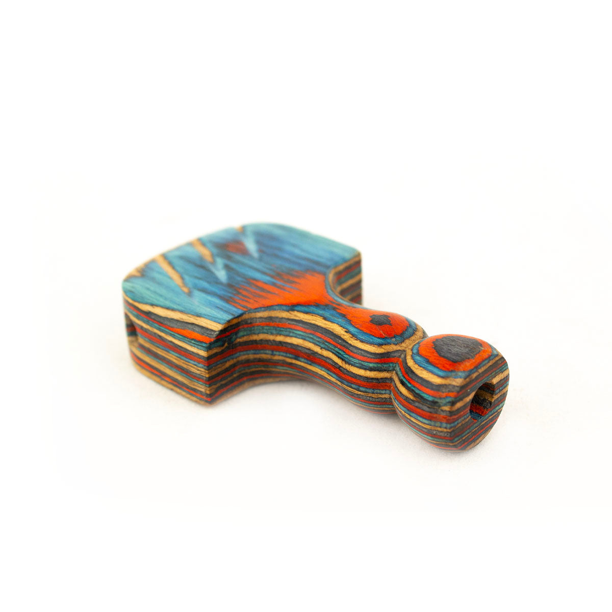 3 Way Triple Barrel Trident Wooden Joint Holder