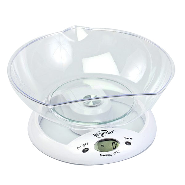 Weighmax Scale W-5800 Kitchen Scale I 3000g x 1g I 10/MC