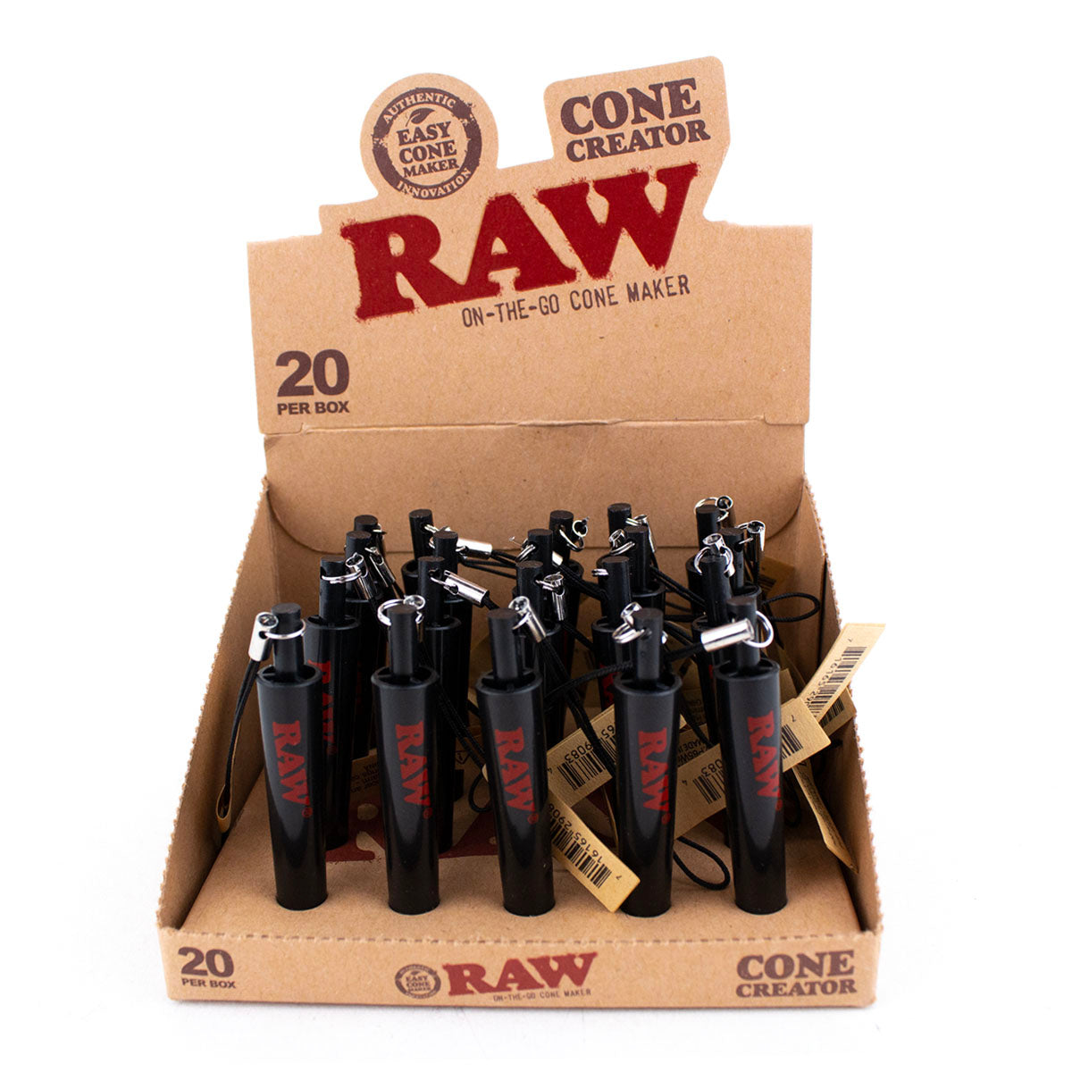 Wholesale RAW Authentic Cone Creator - (20 Count Display)