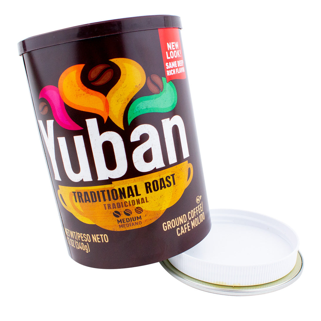 Yuban Tradition Roast Coffee Safe Can 12oz.