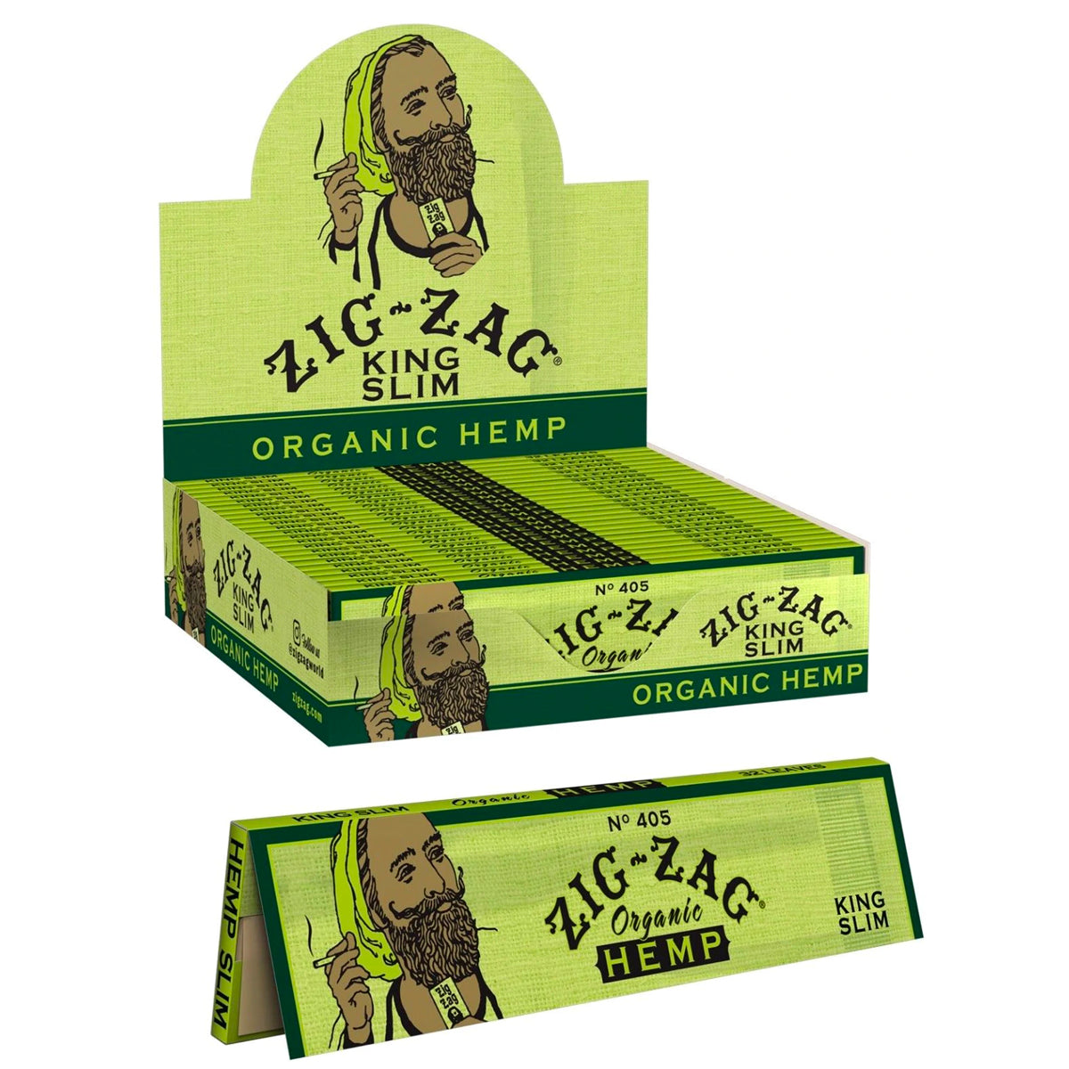 Zig-Zag organic hemp papers wholesale