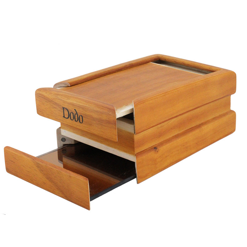 Dodo Screen & Mirror Walnut Box - Smoketokes