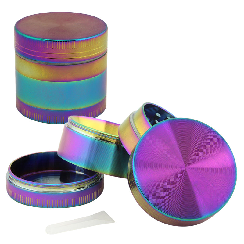 Anodized Zinc 4 Part Grinder 40mm - Smoketokes