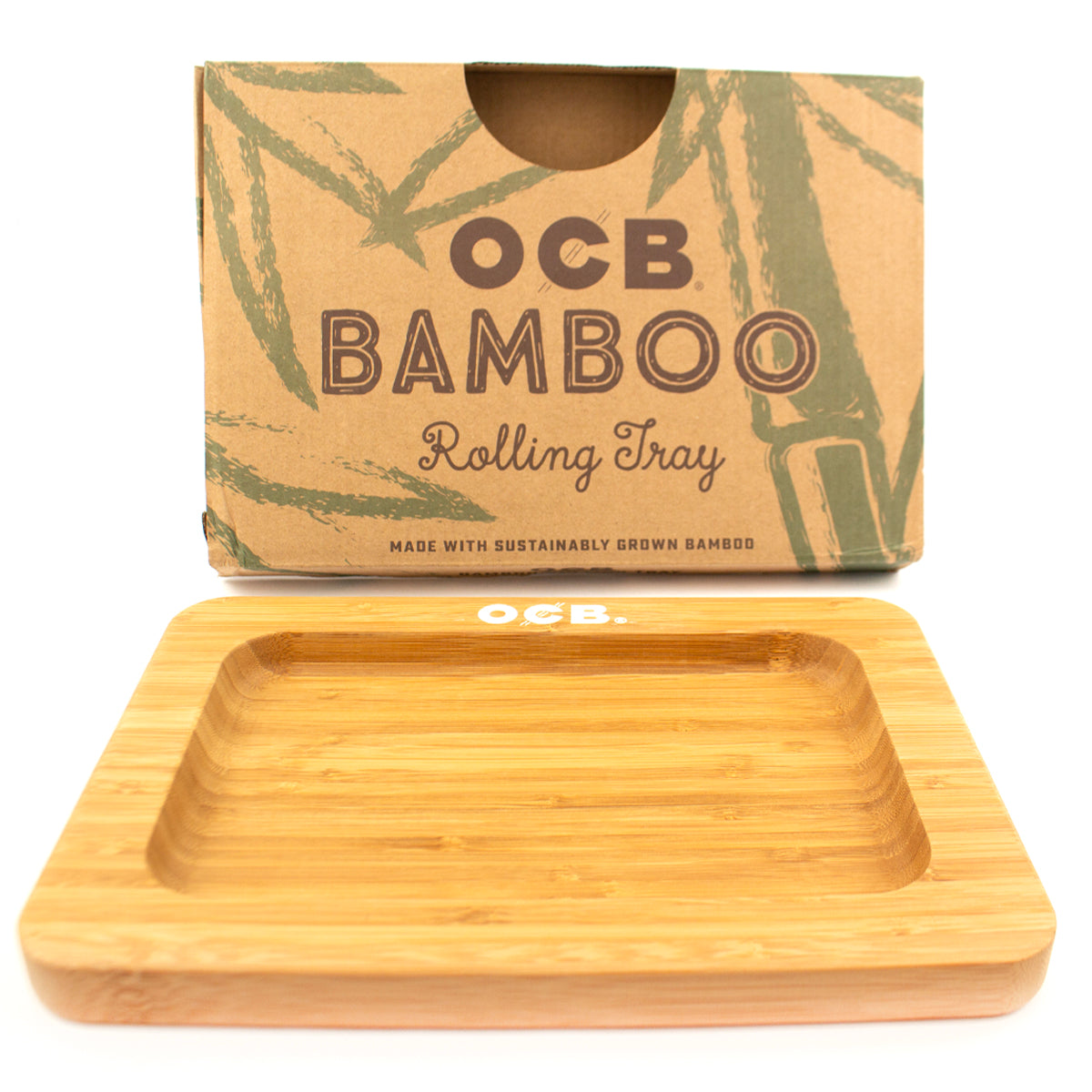 OCB Bamboo Rolling Tray
