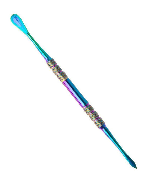 Rainbow Anodized Stainless Steel Dabber