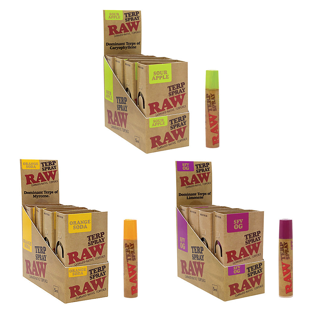 RAW Terp Spray 5mL Bottles (8pc/ Display)