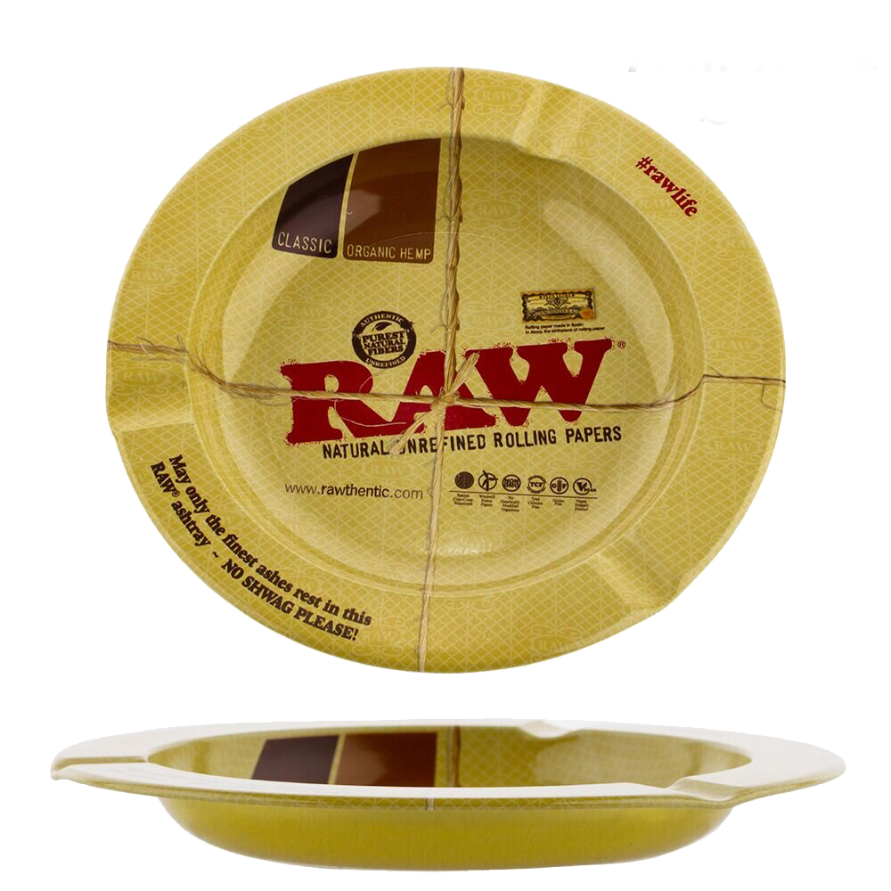 Raw Magnetic Round 5.5" Metal Ash Tray