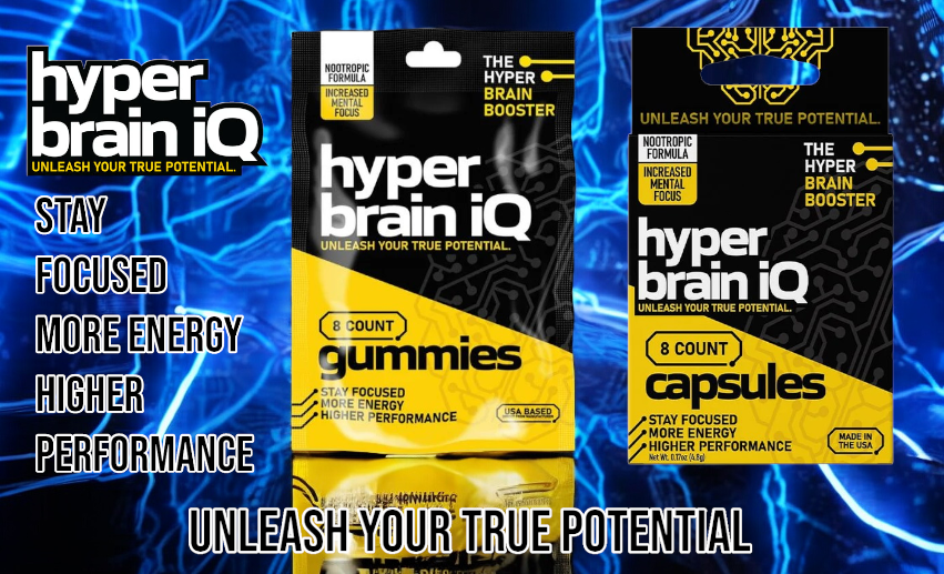 Hyper Brain iQ | Brain Booster - Unleash Your True Potential