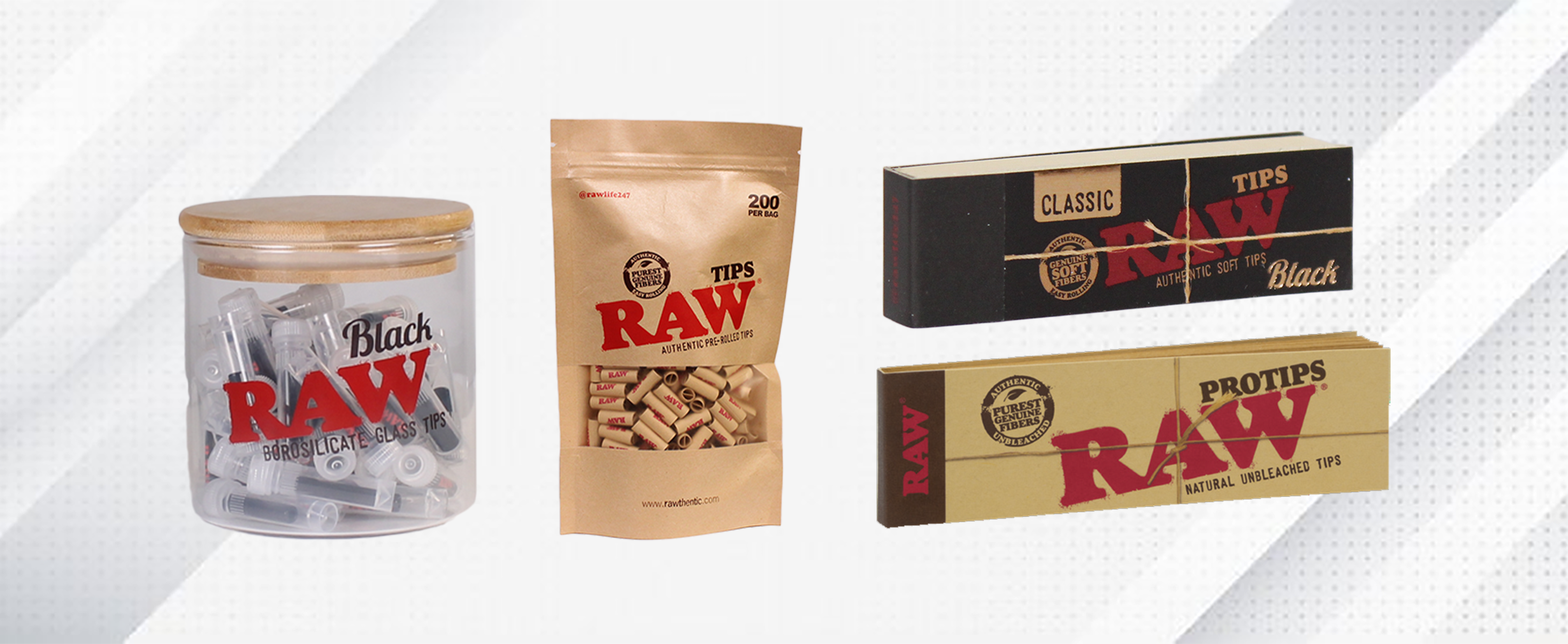 RAW Tips & Wraps Wholesale