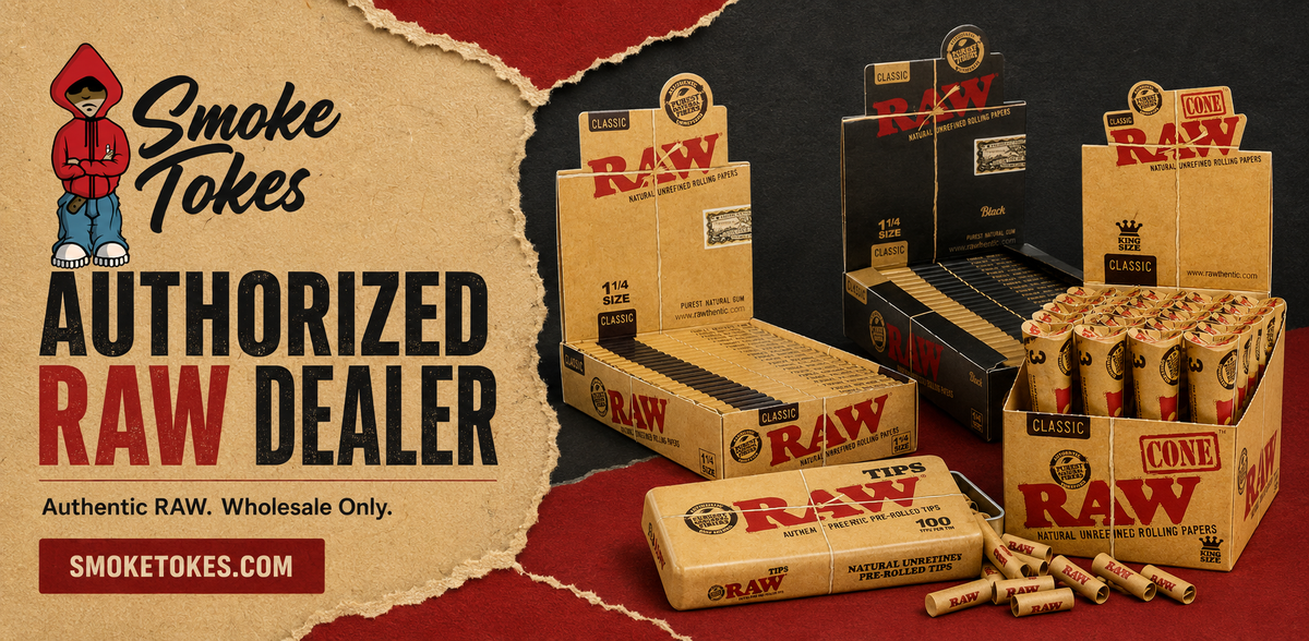It's official we're Authorized RAW Dealers!