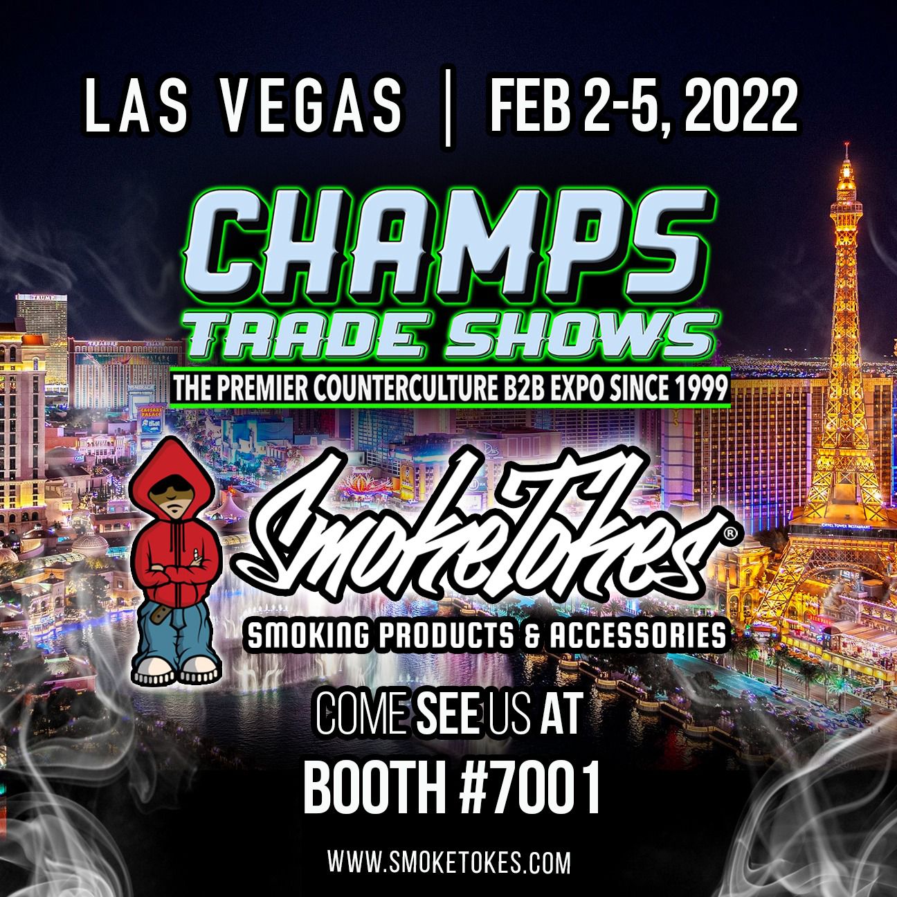 Stop by our Booth at Champs Trade Show 2-5th, 2022