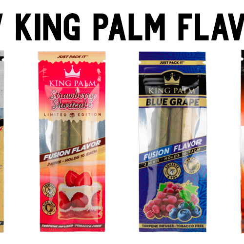 New! King Palm Mini Rolls Flavors!