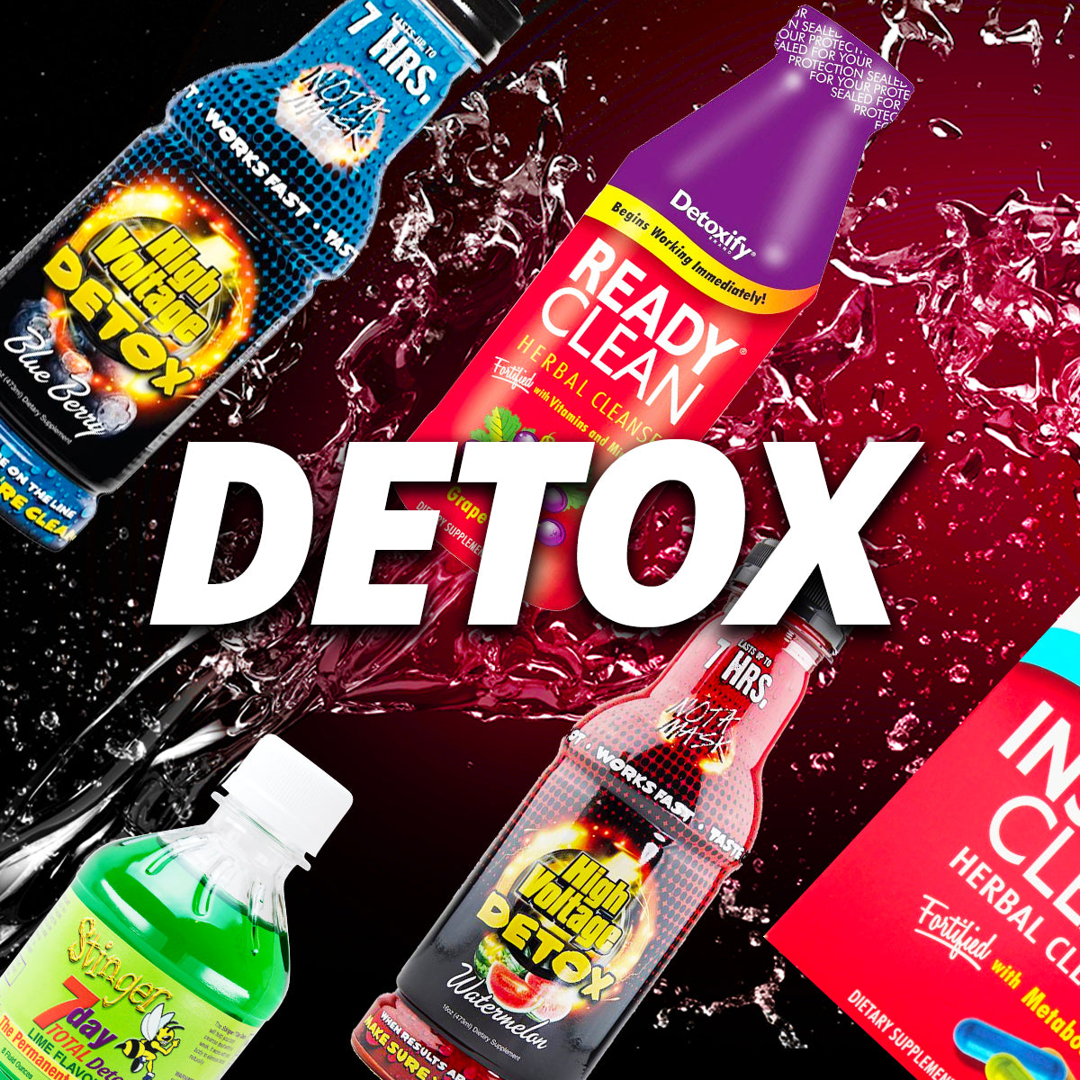 Detox Pills, Best Detox Drinks, Cleanse, Mouthwash, Shampoo SmokeTokes