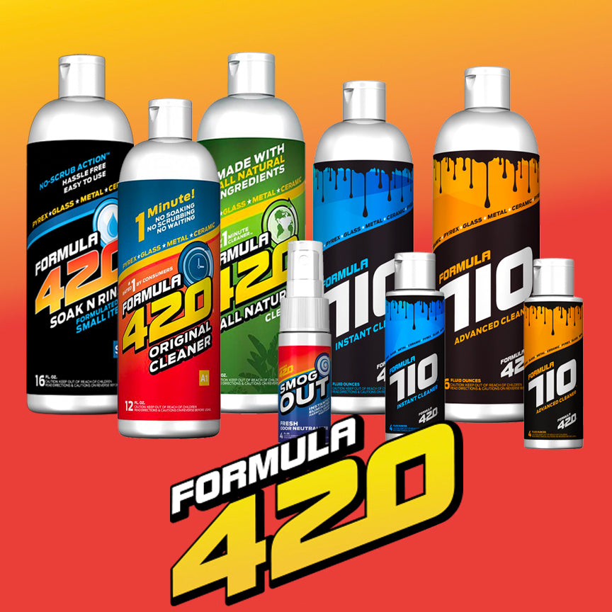  Formula 420 & Formula 710 Cleaning Kit, Glass Cleaner Value  Pack