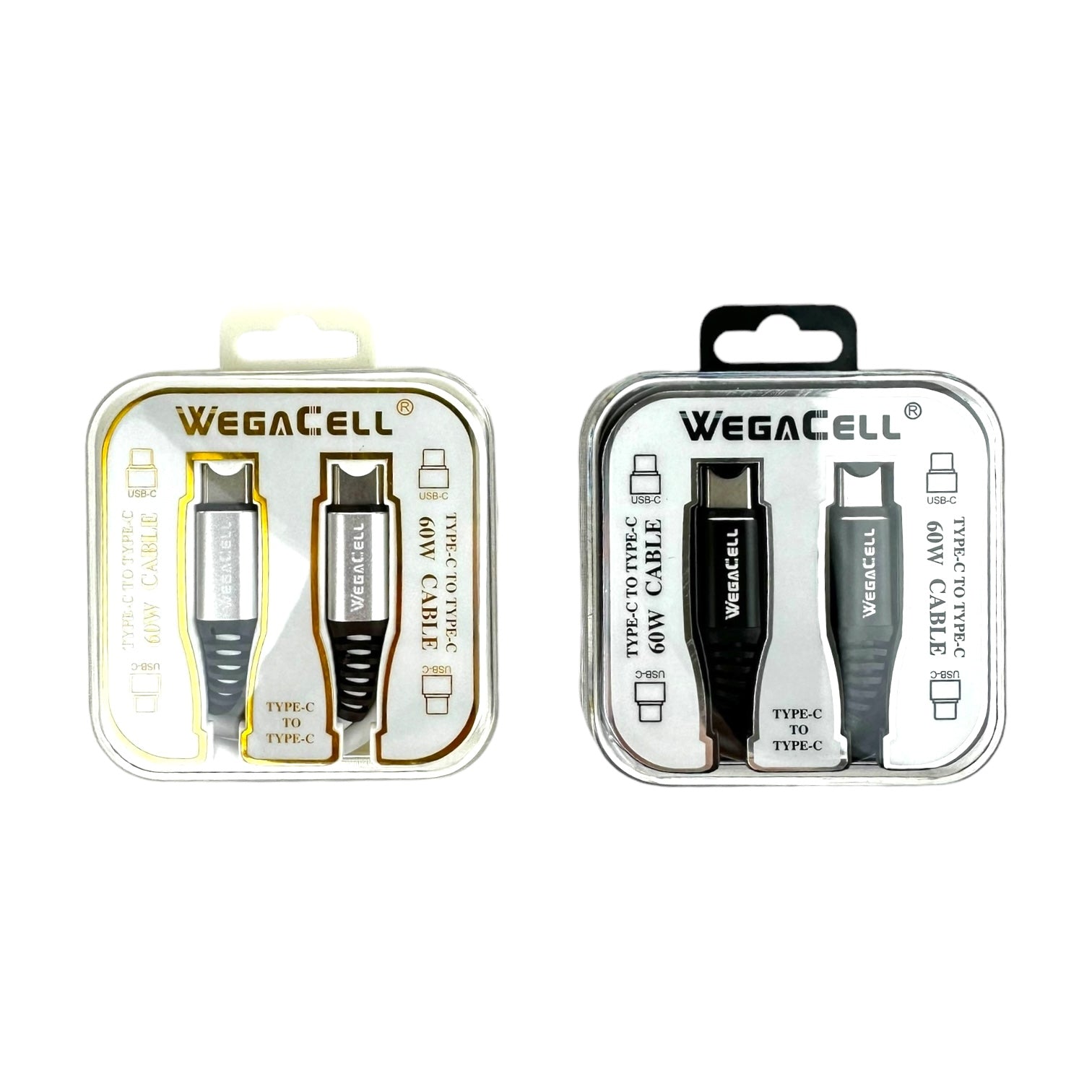 WEGACELL Type C To Type C Cable