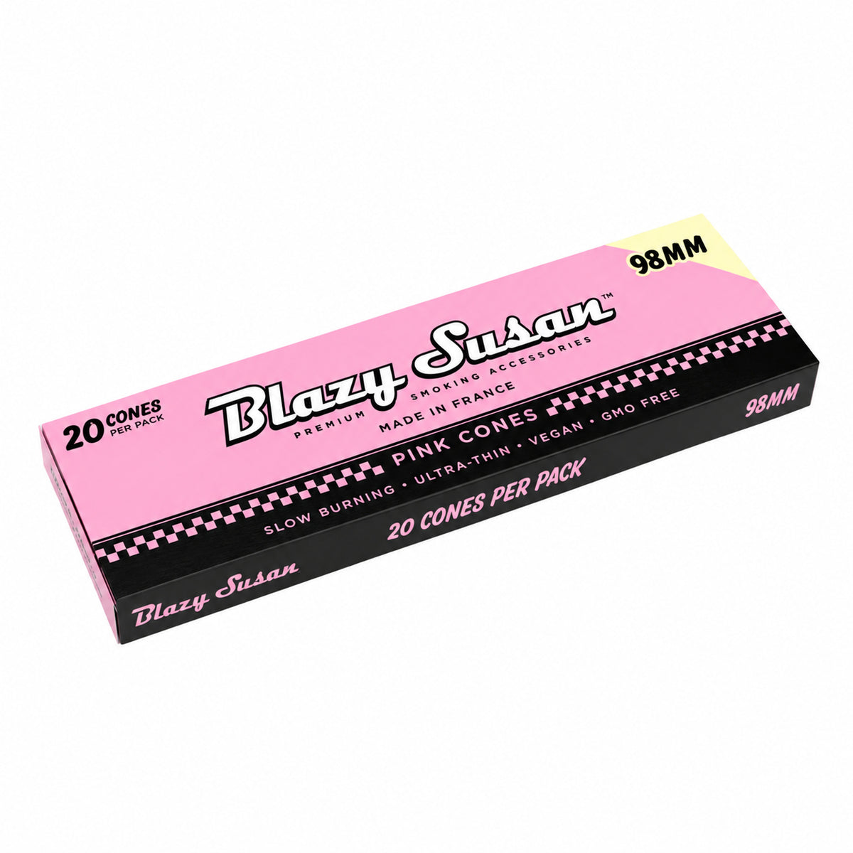 Blazy Susan 98MM Pre Rolled Cones (12 Pack x 20 Per Pack)