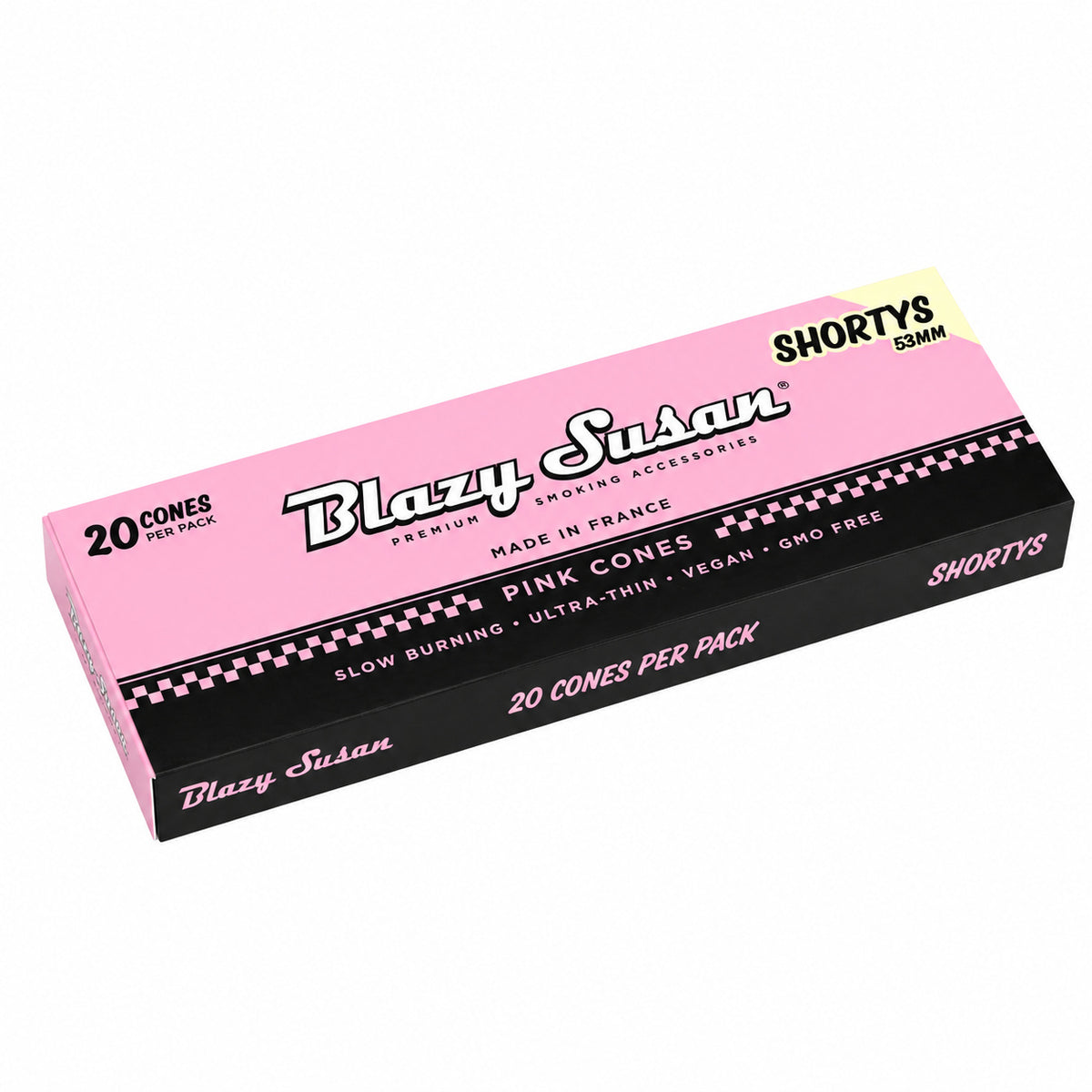 Blazy Susan Shorty 53MM Pre Rolled Cones (12 Pack x 20 Per Pack)