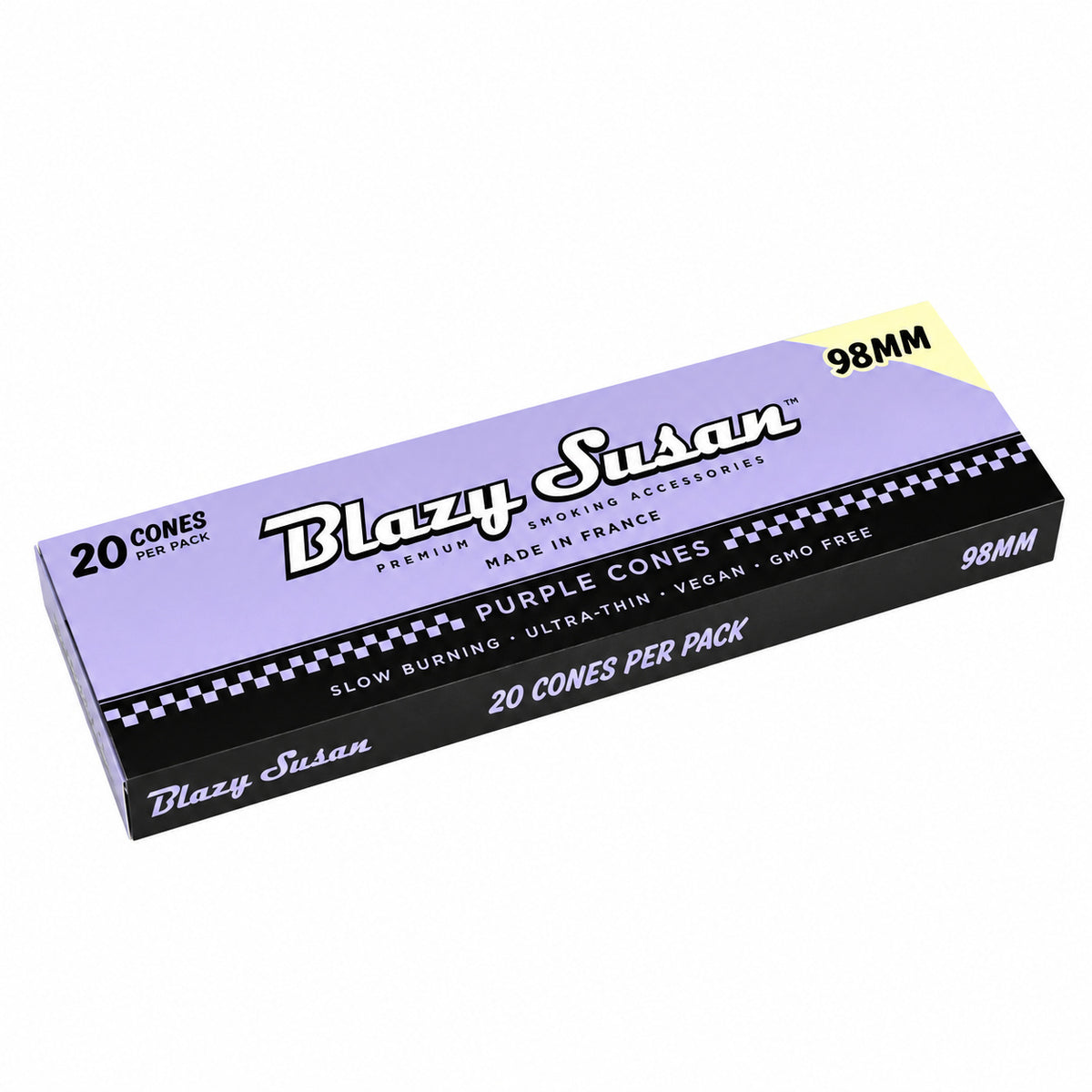 Blazy Susan 98MM Pre Rolled Cones (12 Pack x 20 Per Pack)