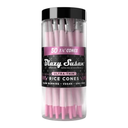 Blazy Susan Ultra Thin Rice Cones Jar
