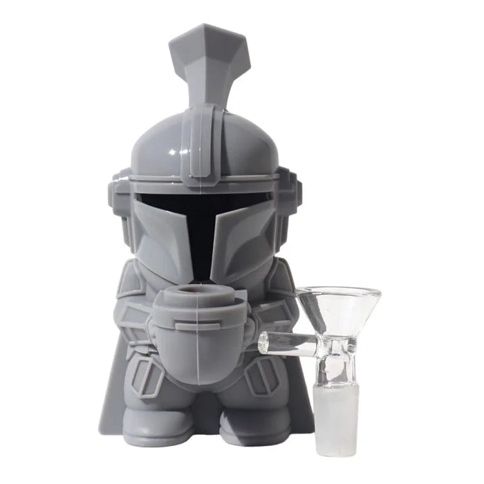 5.5" Silicone Star War Soldier Water Pipe "SWP 95"
