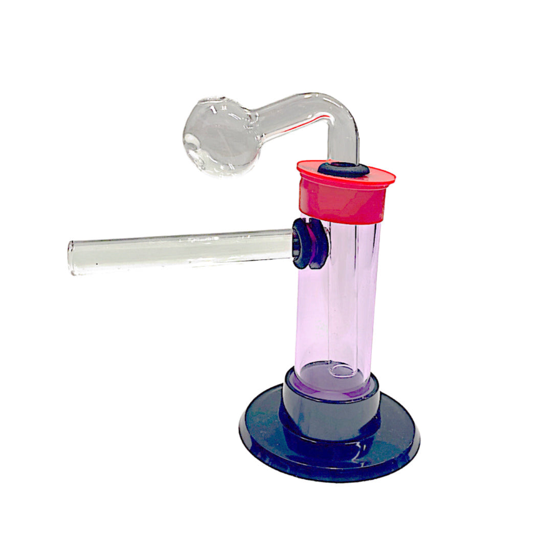3" Mini Acrylic Straight Oil Burner Water Pipe