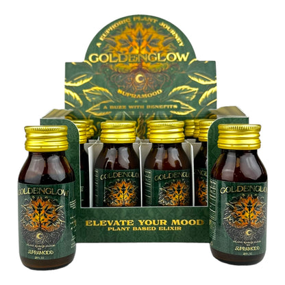 SUPRAMOOD Goldenglow 2 fl oz Shots 12 bottles / Display