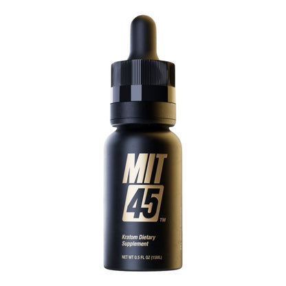 MIT 45 15ml Mitragyna Speciosa Extract Kratom Shot Gold  -12pc Display