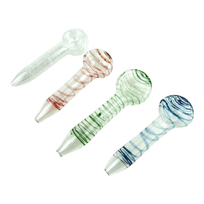 3" Popcorn Glass Hand Pipe