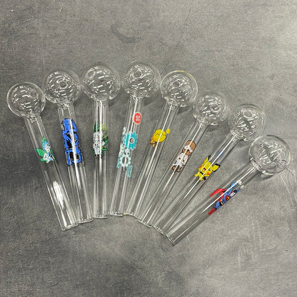 8" Jumbo Oil Burner Decal Pack of 8 - Assorted Design