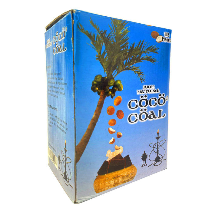 100% Natural Coco Coal 108 Pieces
