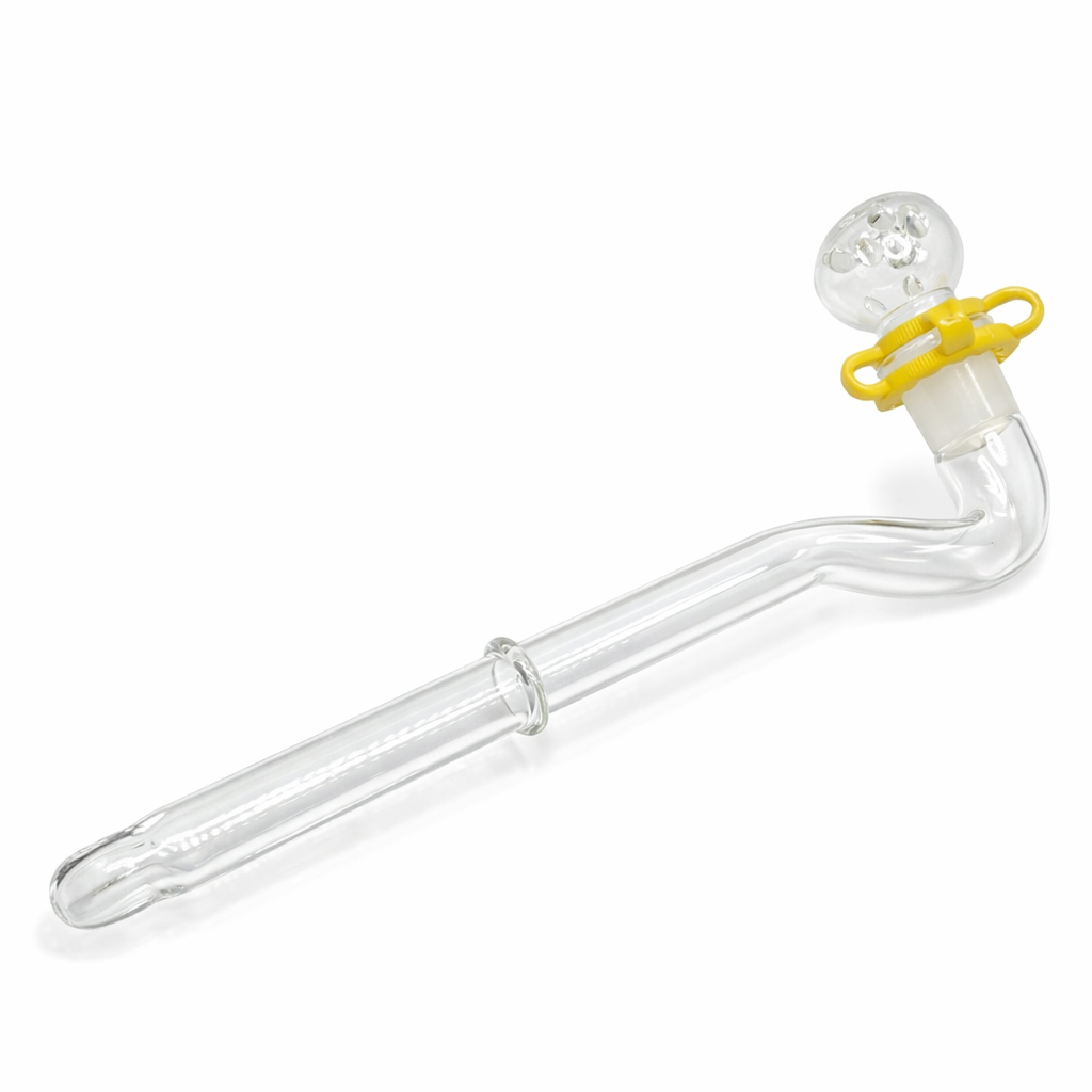 10" Peace Pipe Glass 14mm Hand Pipe