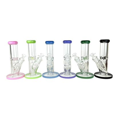 10" Tall Glass Water Pipe – Durable