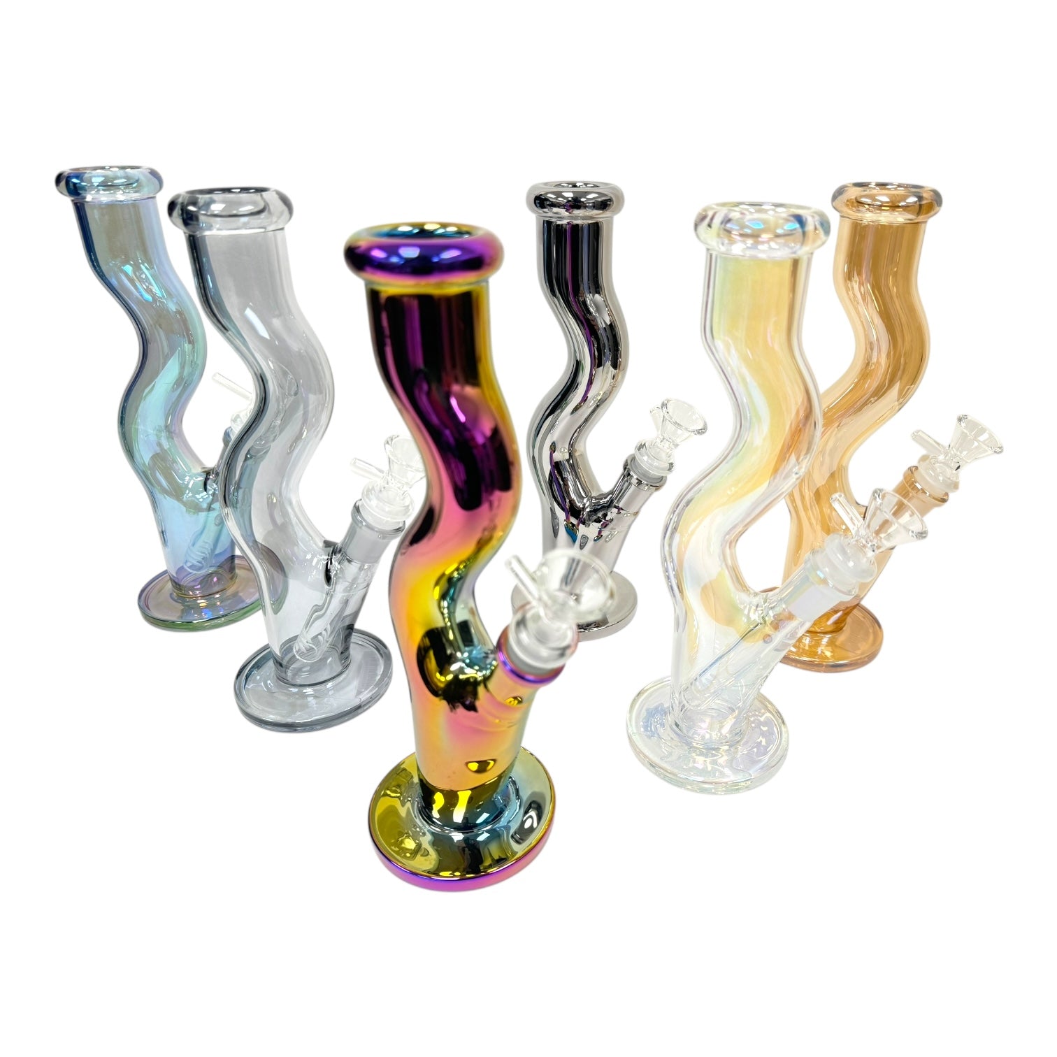 10" Wonky Zong Glass Water Pipe "WP-5149"