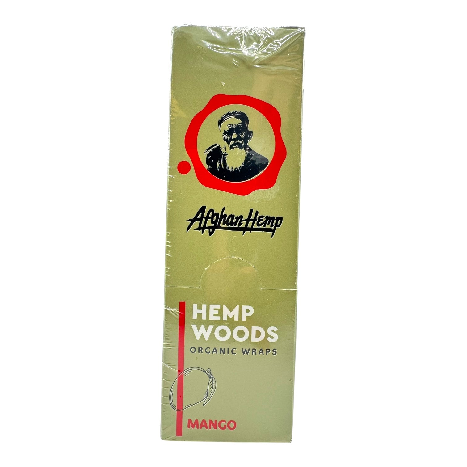 Afghan Hemp - Hemp Woods - Organic Hemp Wraps - Mango (25pc Display)