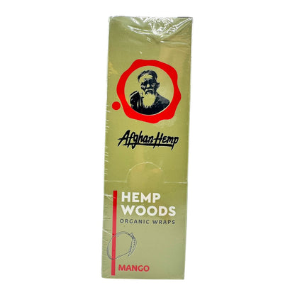 Afghan Hemp - Hemp Woods - Organic Hemp Wraps - Mango (25pc Display)