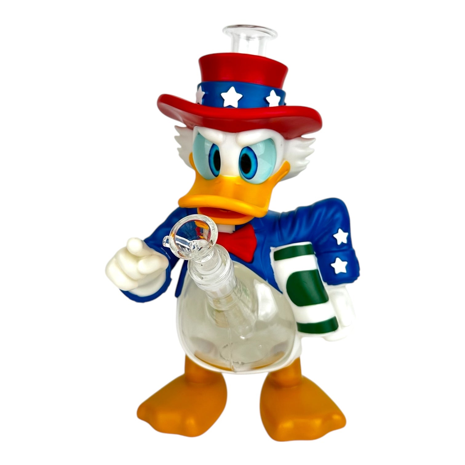 11" Silicone Glass Water Pipe