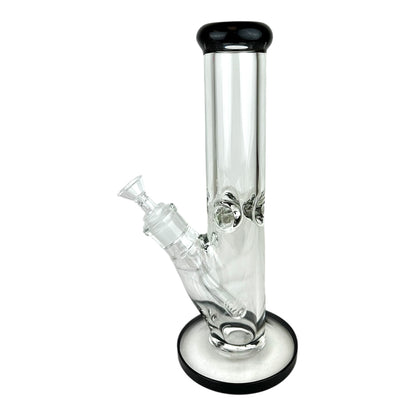  12" Straight Tube 9mm Glass Water Pipe