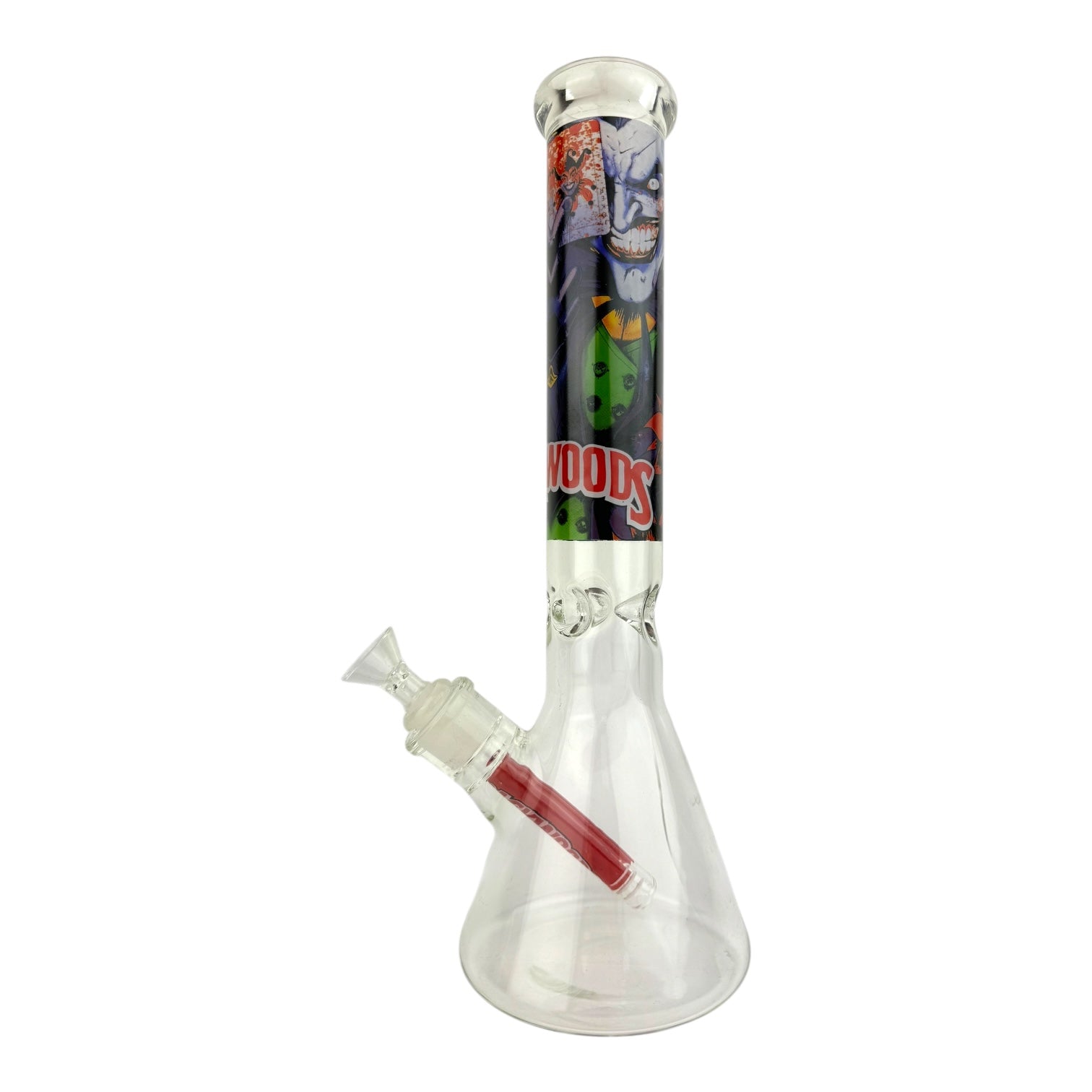  14.5" BW Joker Glass Beaker Water Pipe