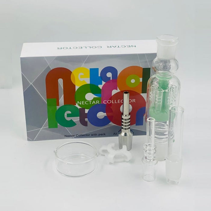 Tree Perc Nectar Collector With Quartz-Titanium Nail all in one Set Mix Colors