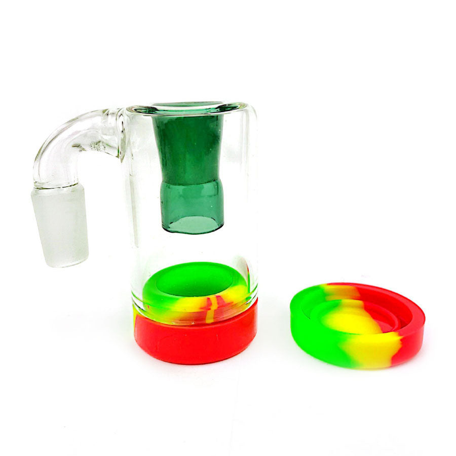 14mm Male Ash Catcher Silicone Jar Container