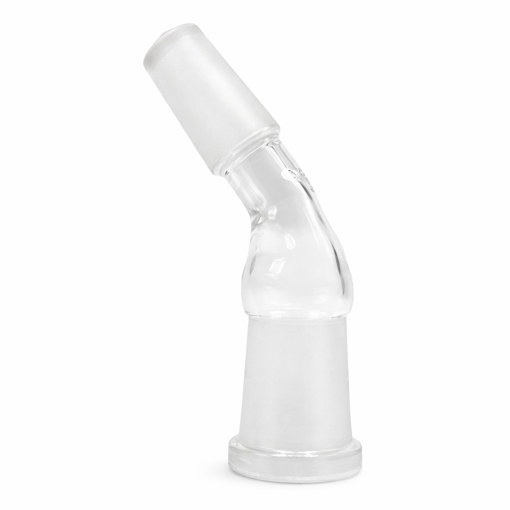 14mm Male to 14 Female 45 Degree Glass Adapter "12-198"
