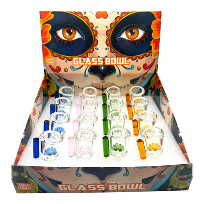 14mm Glass Bowl 16pc Display