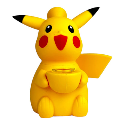 5" Yellow Character Silicone Water Pipe