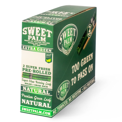 SWEET PALM ROLLS SUPER SLOW BURNING LEAF 2 PRE-ROLLED HOLDS 1 GRAM EACH