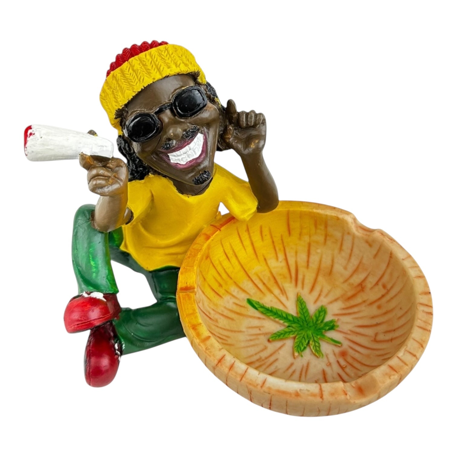 RASTA Ceramic Character Small Ashtrays | 36pc/Case