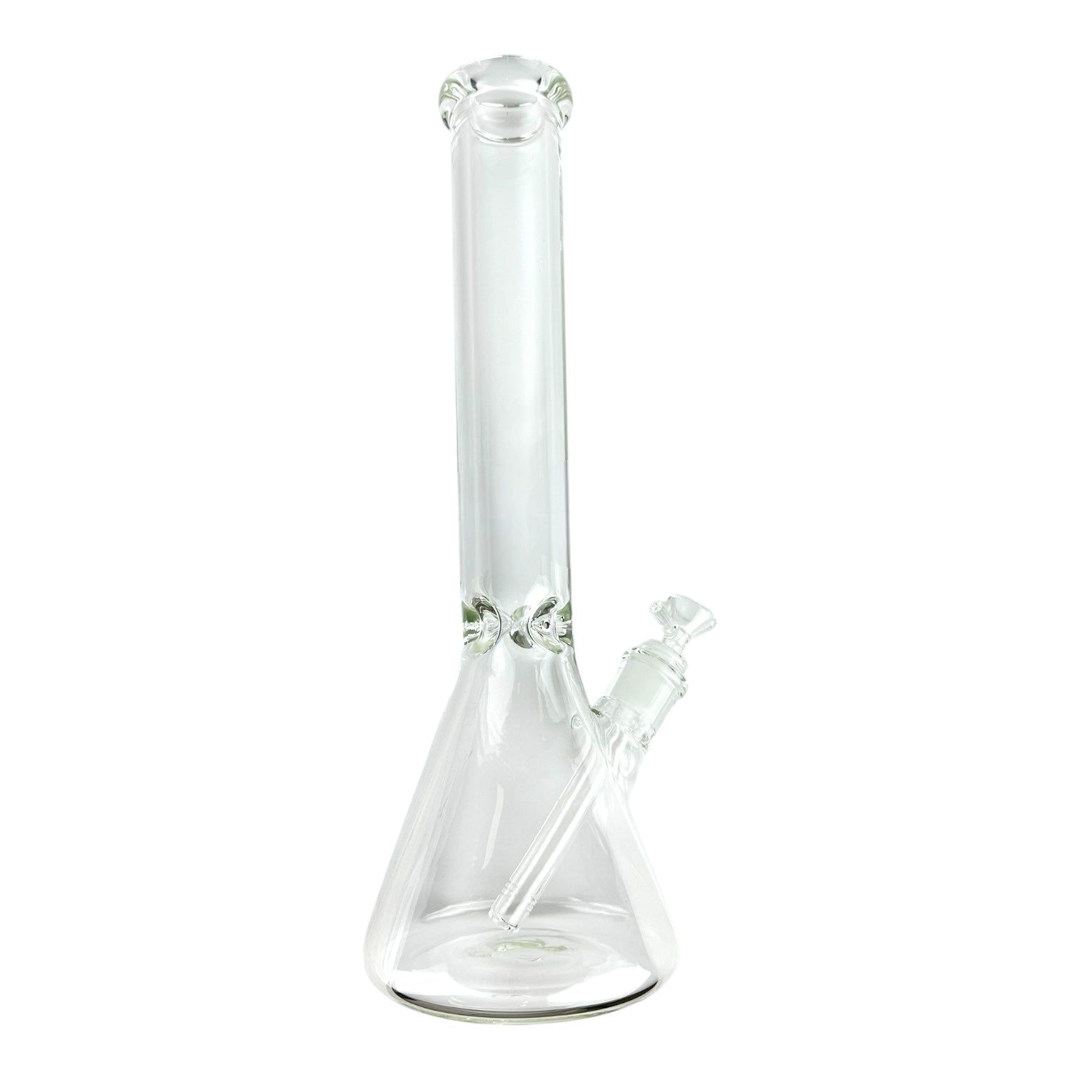 16" Beaker Clear Glass Water Pipe