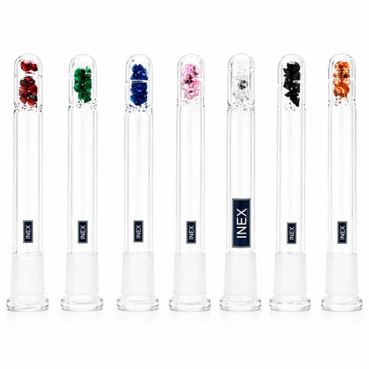 18/14mm Inex Low Pro Diamonds Downstem - Assorted Colors