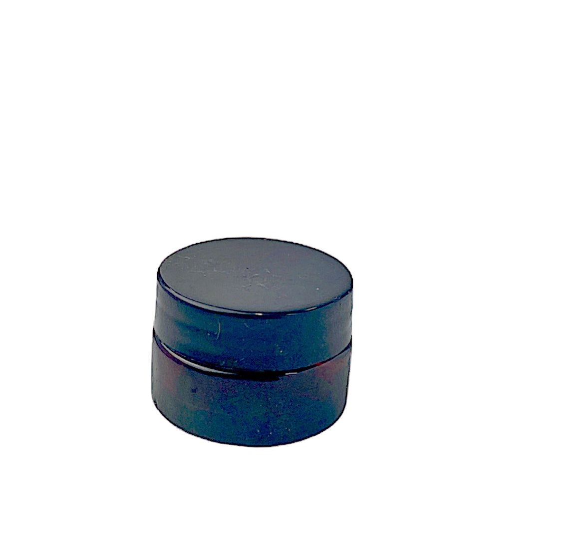 5ml Black Plastic Top Color Glass Jar Container