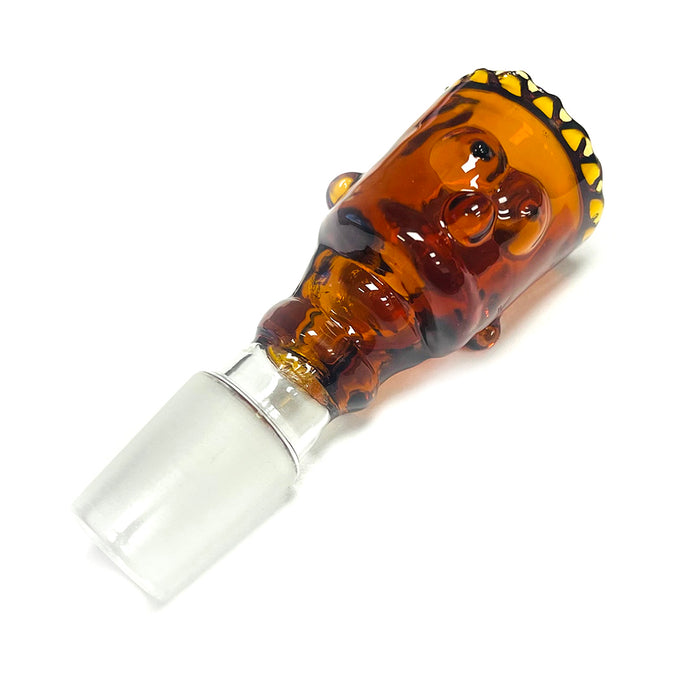 18mm Male Color Bart Glass Bowl