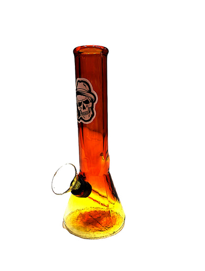 10mm Beaker Shape Water Pipe - (Assorted Stickers)